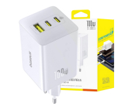 Baseus Ładowarka sieciowa EnerFill FE11 2 x USB-C / USB-A 100W - 1502075 - zdjęcie 6